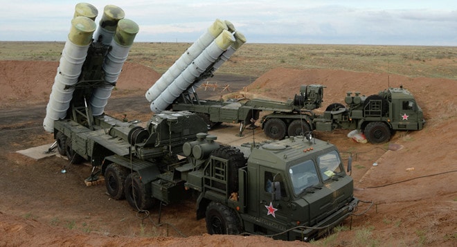 Hệ thống phòng không tầm xa S-400 Triumf của Nga. Ảnh: Sputnik