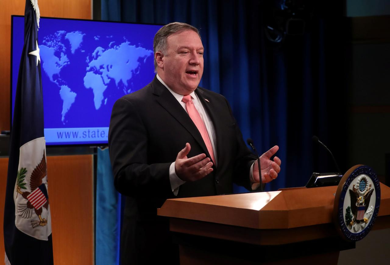 Ngoại trưởng Mỹ Mike Pompeo. Ảnh: AP