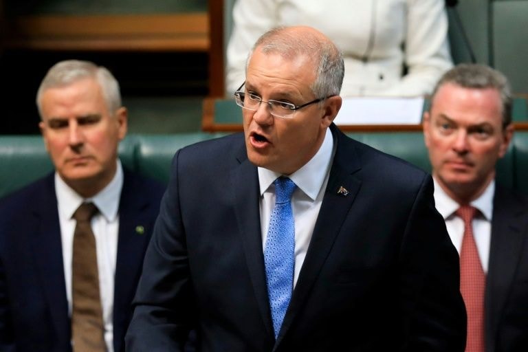 Thủ tướng Australia Scott Morrison. Ảnh: AP