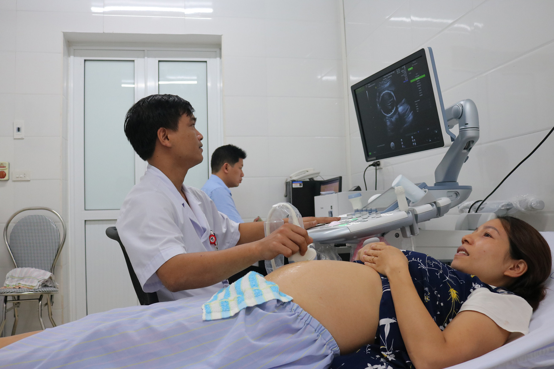 Bệnh viện Đa khoa TP. Vinh đầu tư máy hệ thống máy móc hiện đại, phục vụ khám và điều trị. Ảnh: Mỹ Hạnh