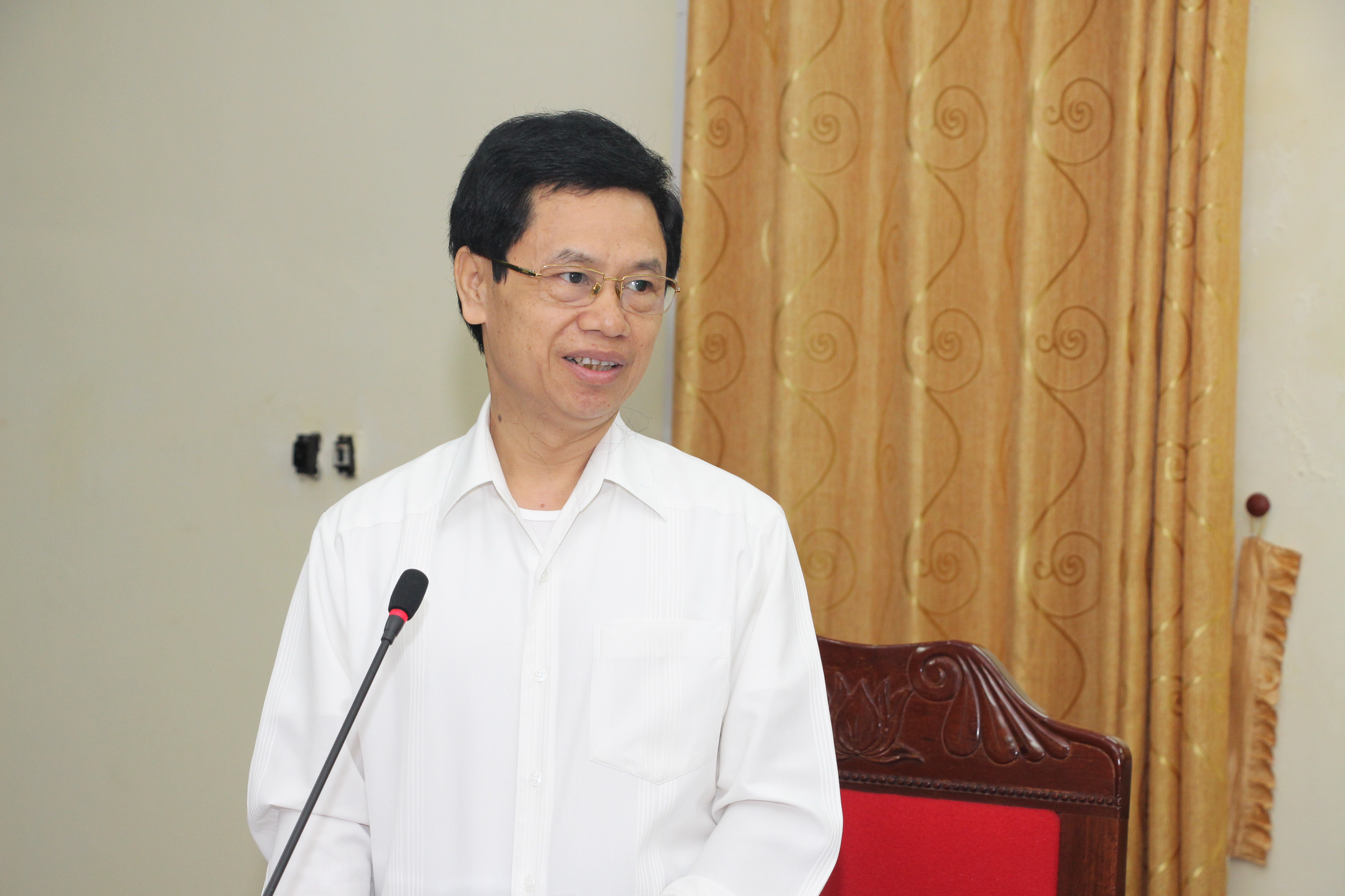 Phó Bí thư Thường trực Tỉnh ủy, Chủ tịch HĐND tỉnh Nguyễn Xuân Sơn. Ảnh: Đào Tuấn 