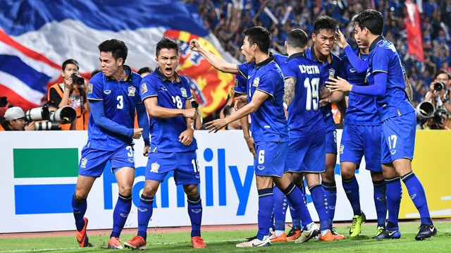 Chỉ có 3 cầu thủ Thái Lan từng vô địch cách đây 2 năm tham dự AFF Cup 2018. Ảnh: Internet