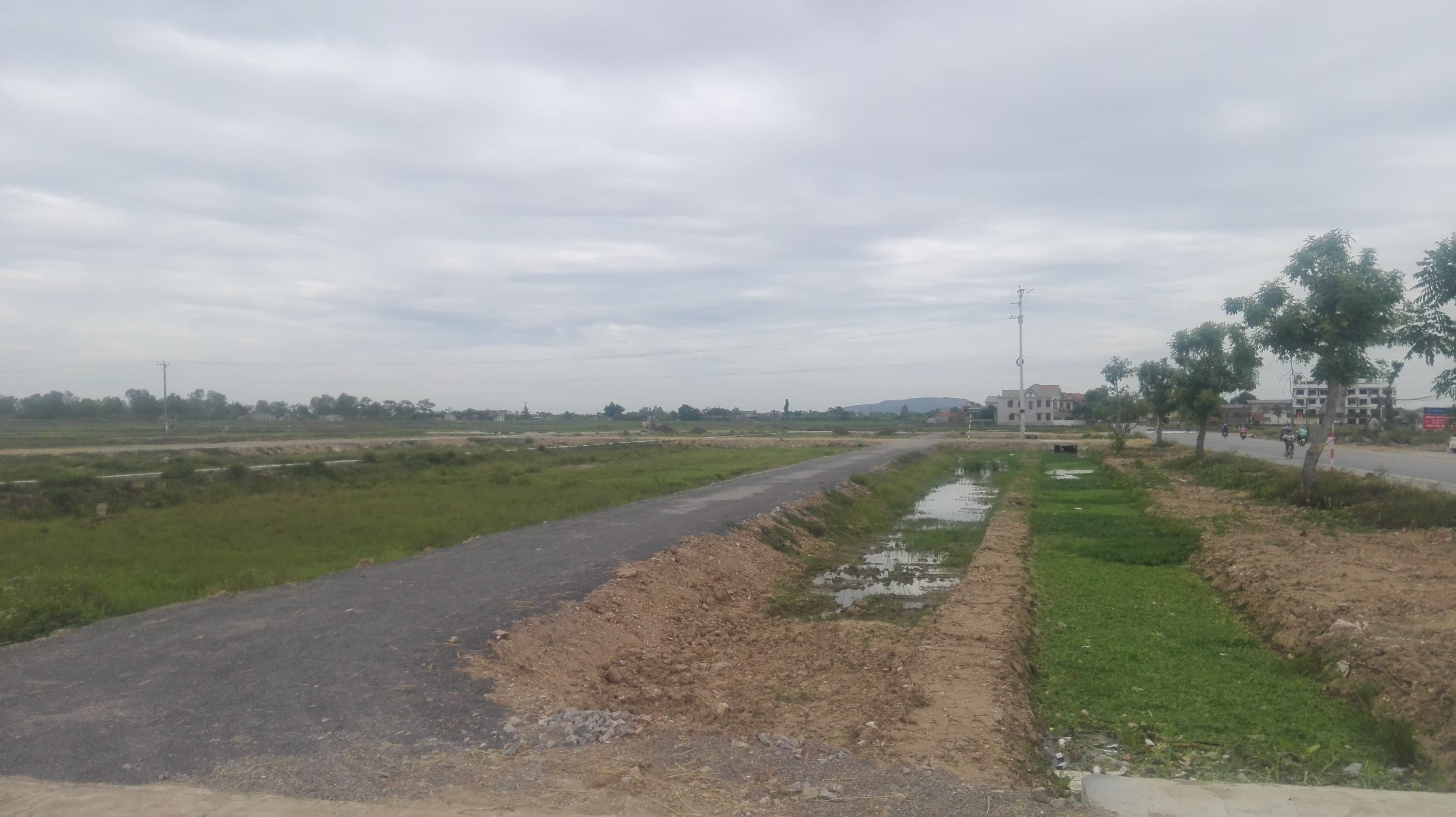 Khu đất mới được đấu giá ở huyện Quỳnh Lưu