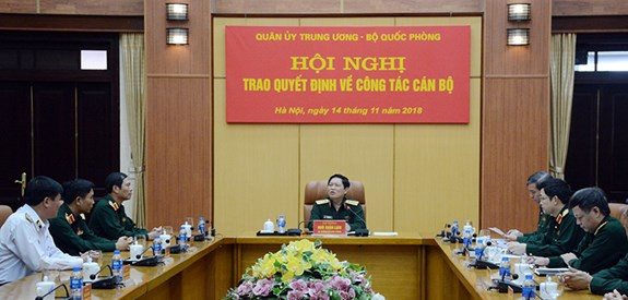 Đại tướng Ngô Xuân Lịch chủ trì hội nghị