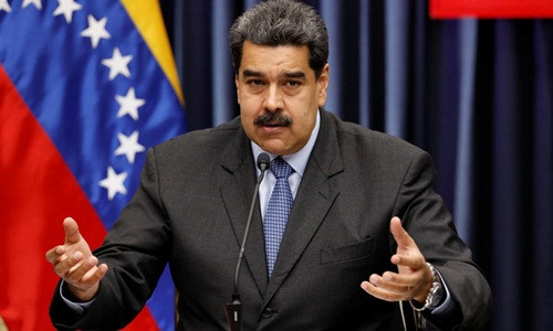 Tổng thống Venezuela Nicolas Maduro. Ảnh: Reuters.