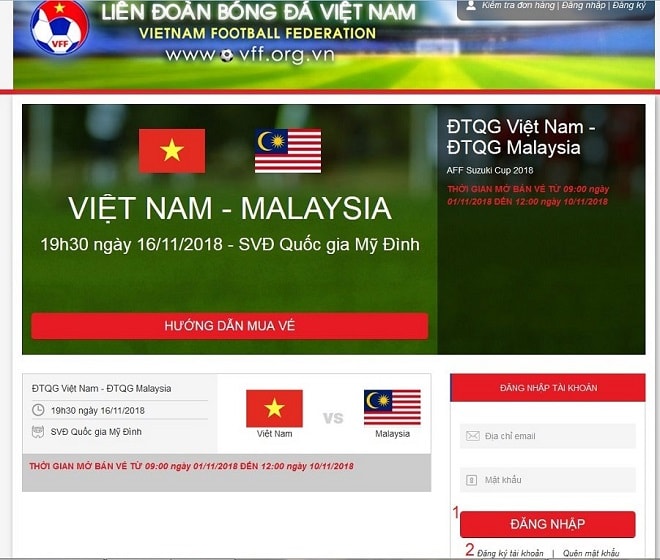 mua ve bong da, Vé bóng đá, vebongdaoline, vebongda, mua vé bóng đá online, vé bán kết Việt Nam Philippines, vff, mua bán vé bóng đá trực tuyến, mua vé bóng đá qua mạng