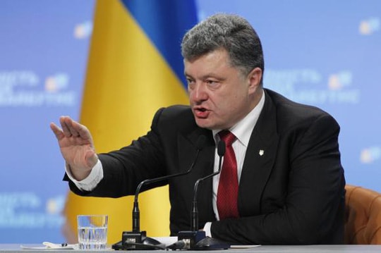 Tổng thống Ukraine Petro Poroshenko. Ảnh: Internet 