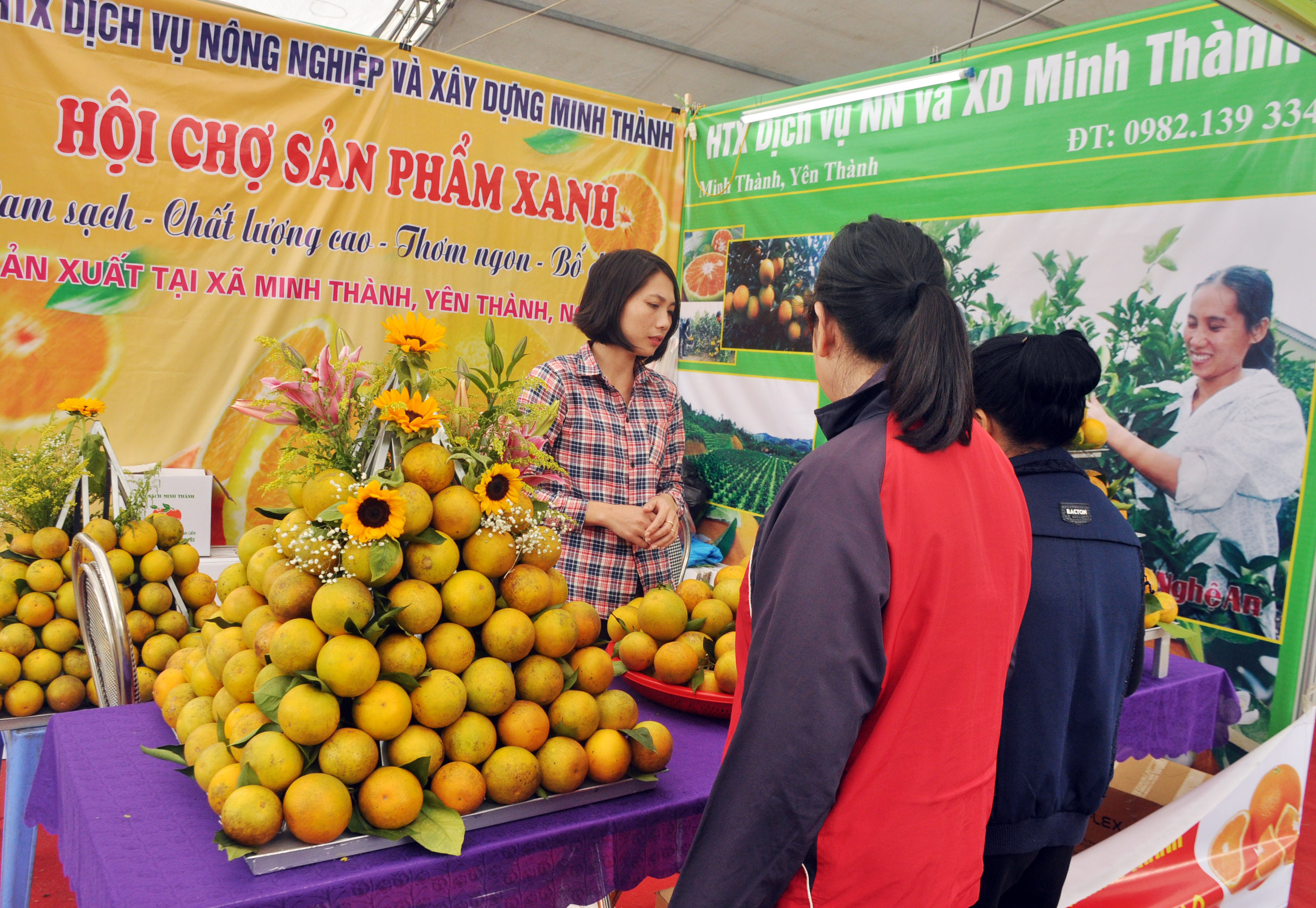 Cam Minh Thành, Yên Thành. Ảnh Việt Phương