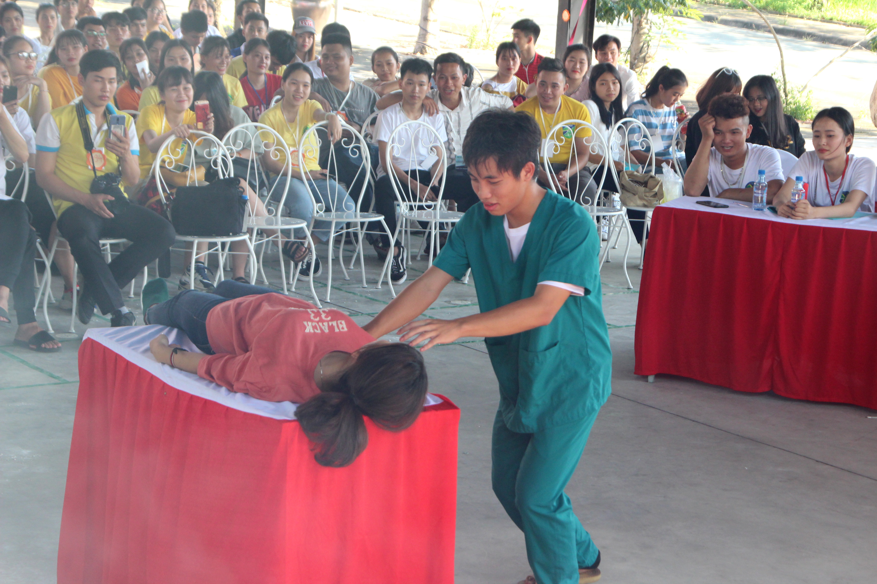 “Sinh viên Nghệ Tĩnh kết nối” được đánh giá là sân chơi bổ ích dành cho các bạn đồng hương sinh viên Nghệ Tĩnh ở miền Nam. Ảnh: Quang Tuấn