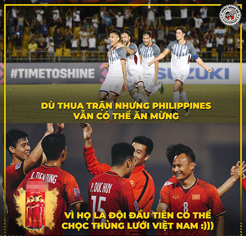 Dù chiến thắng, nhưng tuyển Việt Namđã phải nhận bàn thua đầu tiên kể từ đầu giải.
