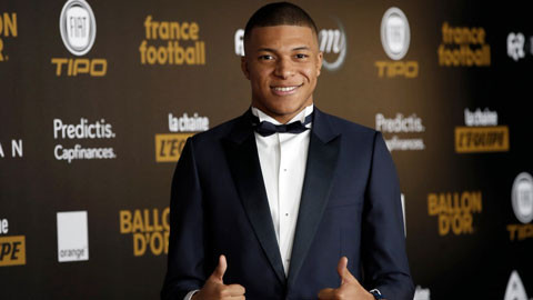 Mbappe đoạt giải Kopa cho cầu thủ U21 xuất sắc nhất thế giới