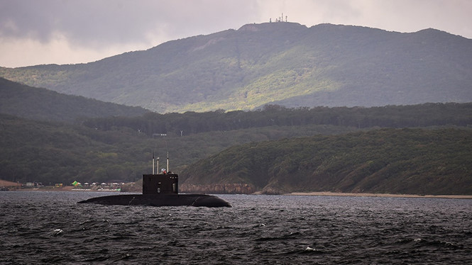 Nga điều động tàu ngầm đến biển Đen và các hệ thống tên lửa ở Crimea tham gia tập trận /// Chụp màn hình TASS