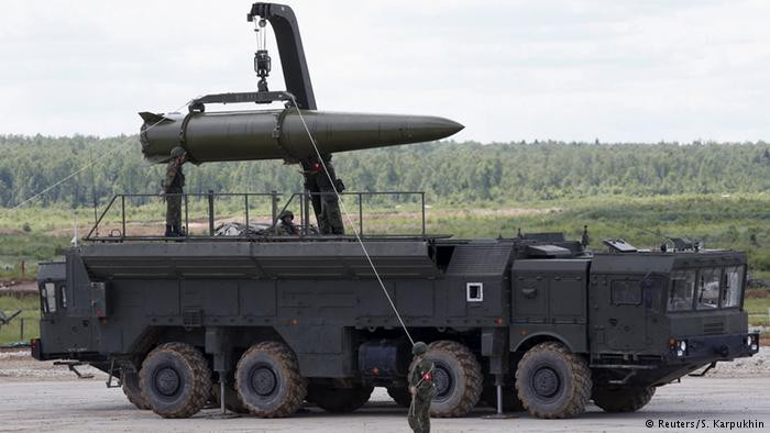 Hệ thống tên lửa Iskander của Nga. Ảnh: Reuters