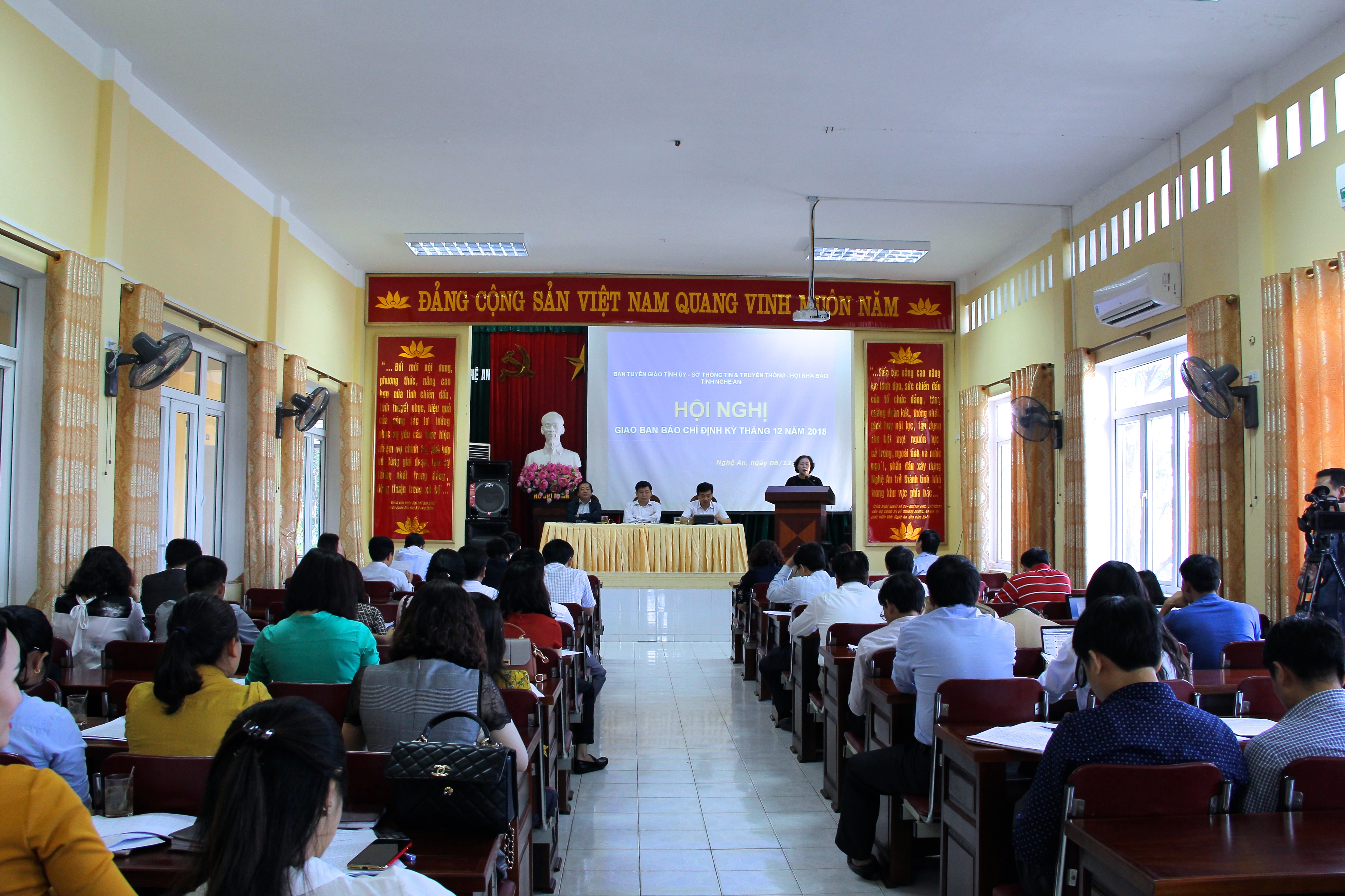 Quang cảnh hội nghị. Ảnh: Mỹ Nga 