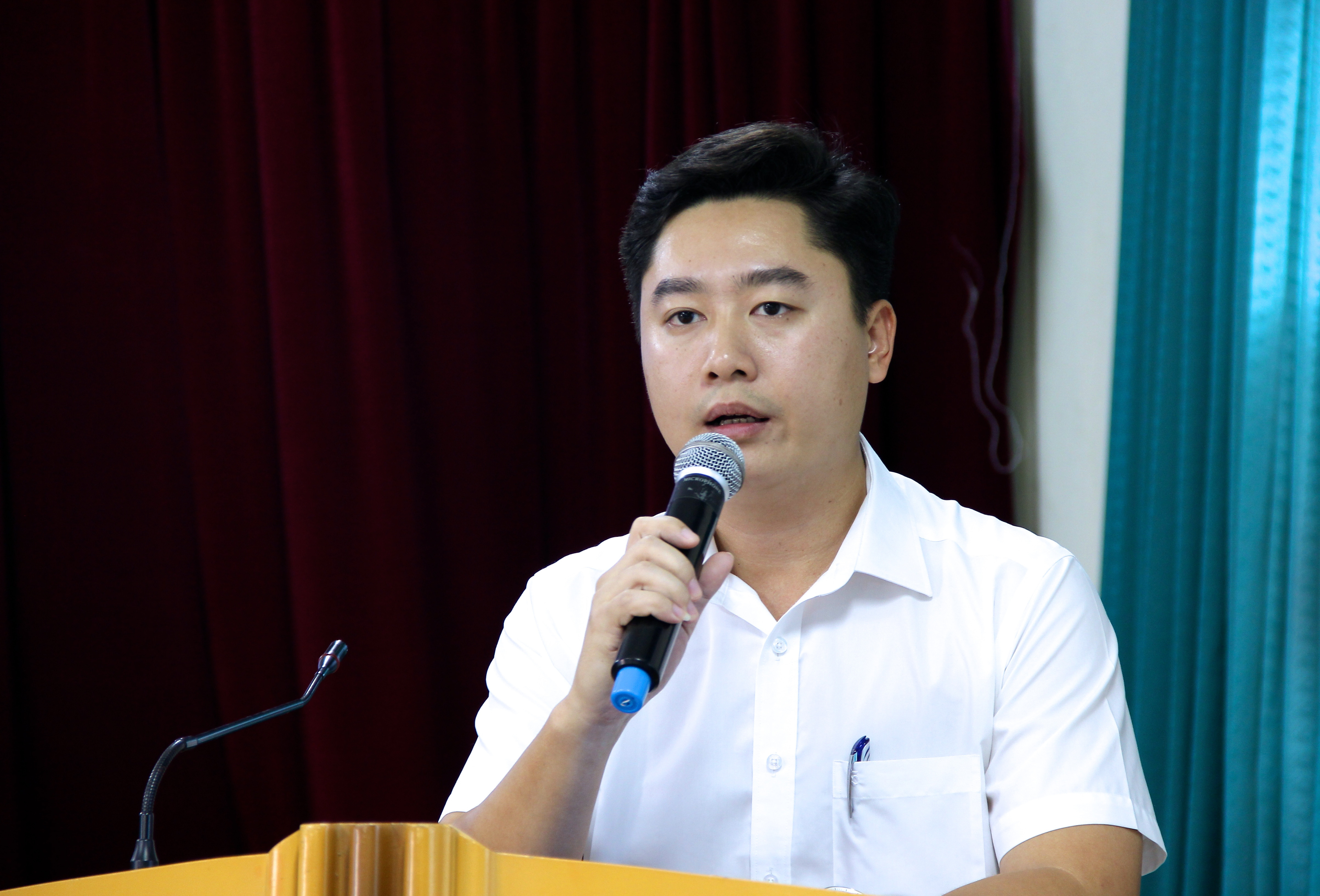 Chủ tịch Hội Sinh viên tỉnh Nghệ An Lê Văn Lương trả lời một số thắc mắc về bộ tiêu chí của danh hiệu 