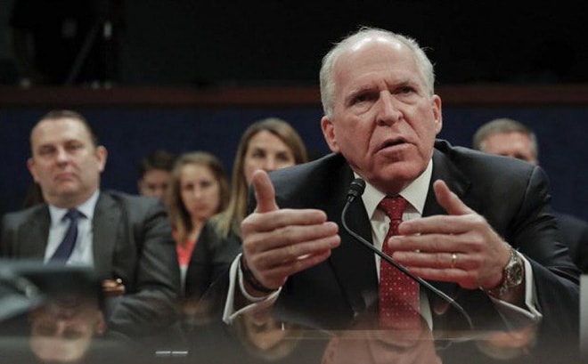 Cựu giám đốc CIA John Brennan. Ảnh: AP