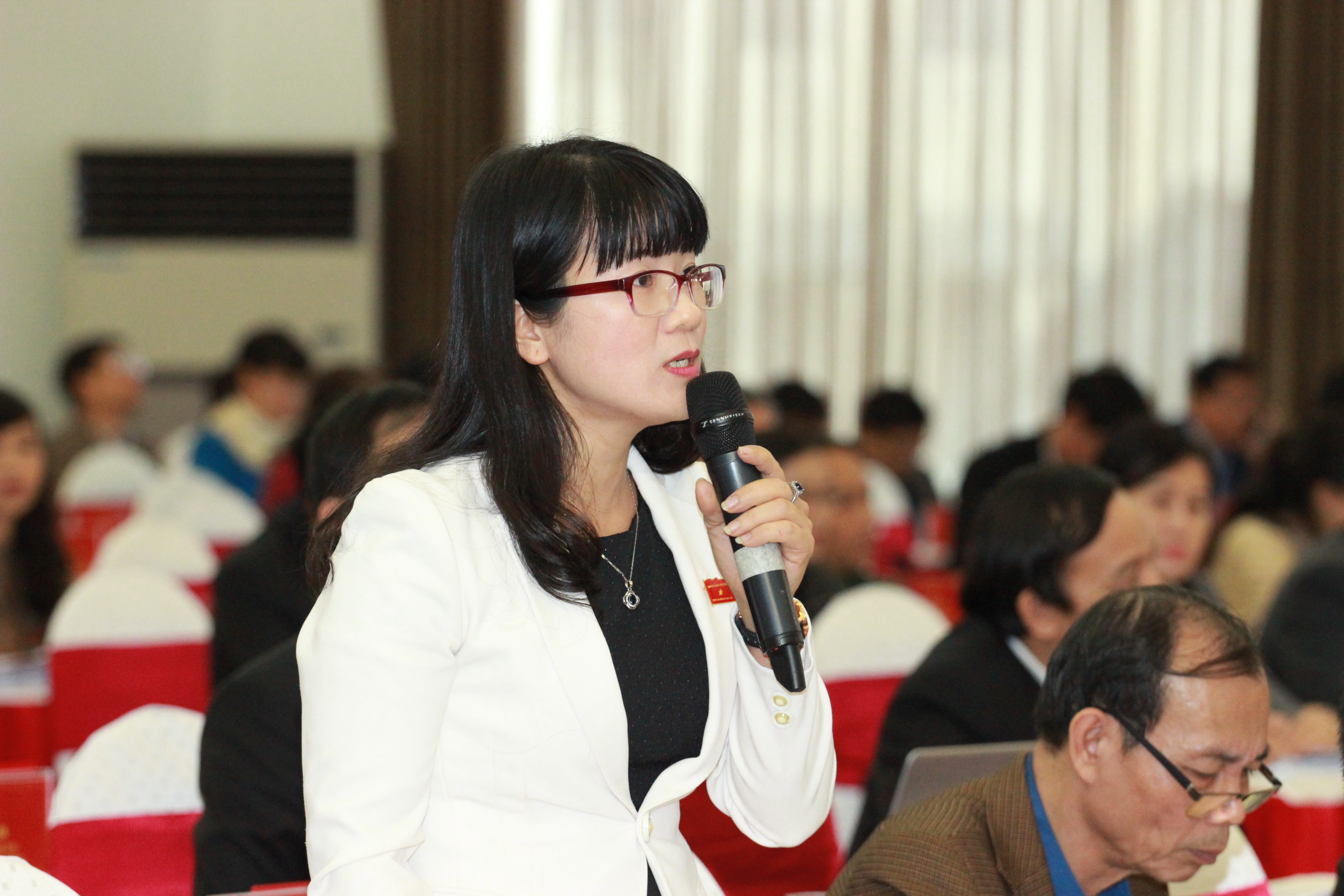 Bà Ngô Thị Thu Hiền - Tp Vinh. Ảnh: Thanh Nga