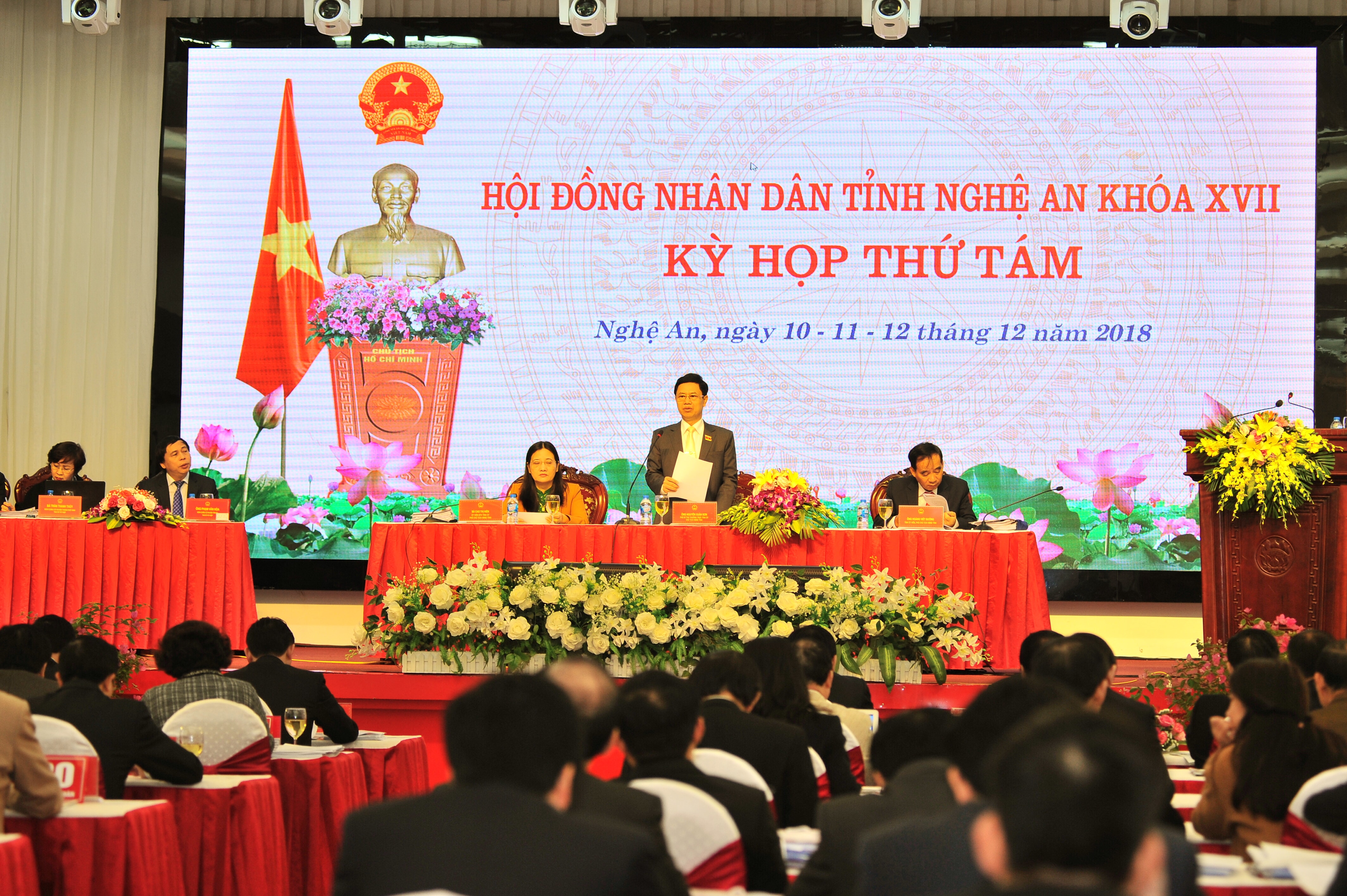 Đồng chí Nguyễn Xuân Sơn - Phó Bí thư Thường trực Tỉnh ủy, Chủ tịch HĐND tỉnh. Ảnh: Mai Hoa