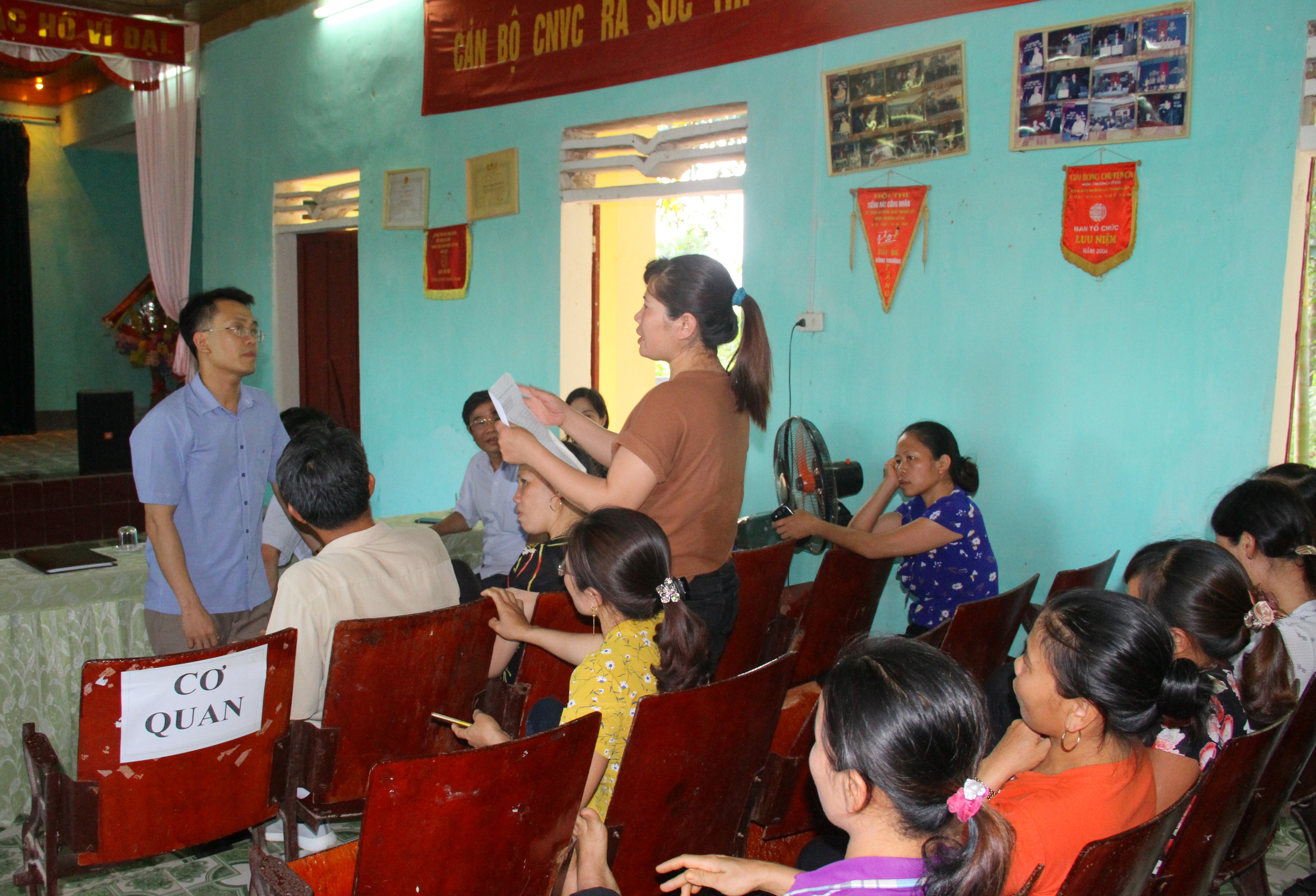 Tăng cường phổ biến về các chính sách để người lao động, công đoàn viên chức được hưởng các chương trình phúc lợi. Ảnh: MH
