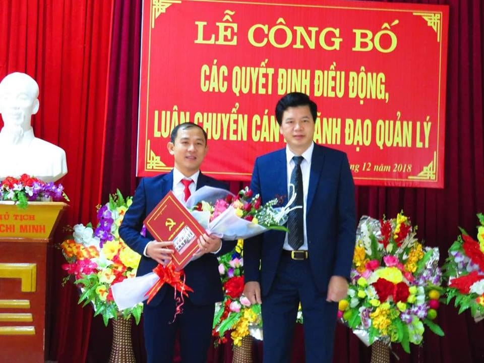 đồng chí Nguyễn Xuân Nam nguyên trưởng phòng Văn hóa huyện được điều động luân chuyển bổ nhiệm giữ chức vụ Bí thư Đảng ủy xã Đôn Phục