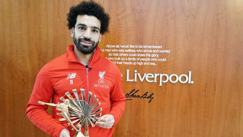 Salah giành giải cầu thủ châu Phi hay nhất 2018