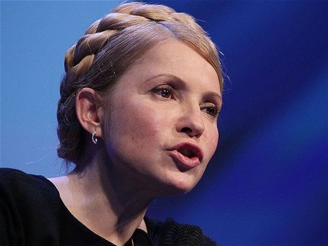 Cựu Thủ tướng Ukraine Yulia Tymoshenko. Ảnh: AFP