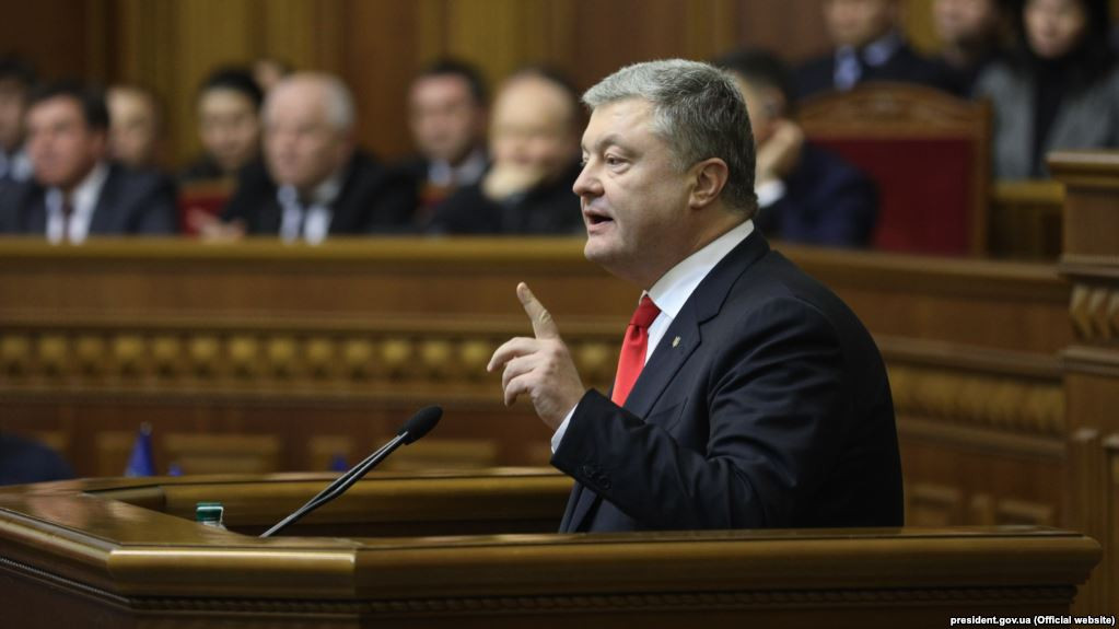 Tổng thống Ukraine Petro Poroshenko. Ảnh: Getty