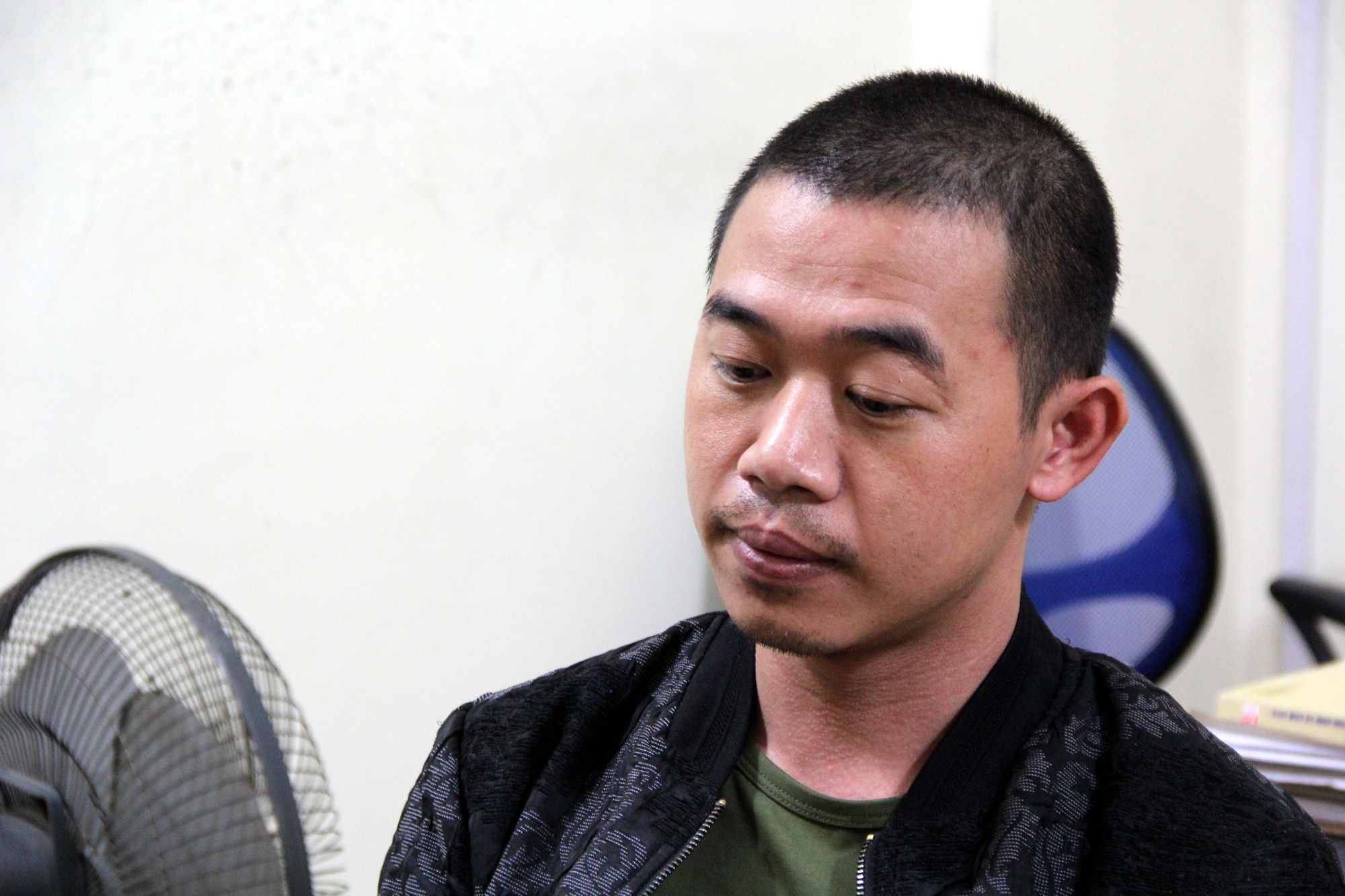 Nguyễn Văn Vương, kẻ cầm đầu băng nhóm cho vay nặng lãi. Ảnh: HB