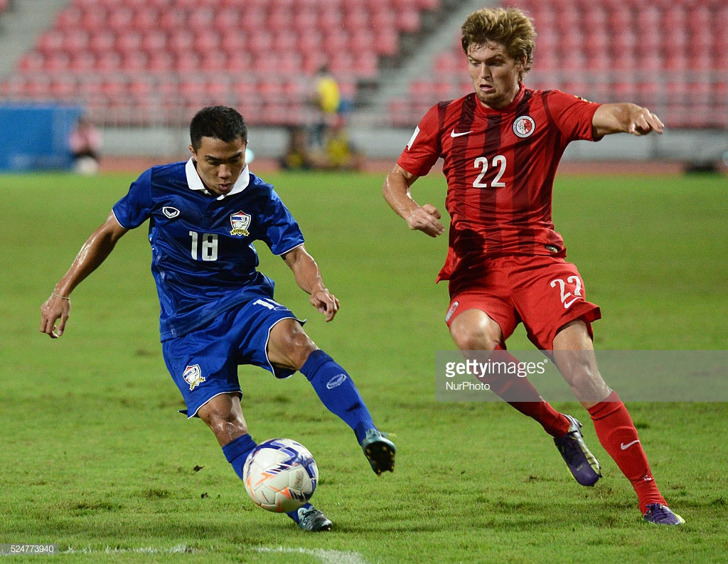 “Messi Thái Lan”, Chanathip Songkrasin là cầu thủ thấp nhất tham dự Asian Cup 2019. Ảnh: gettyimages