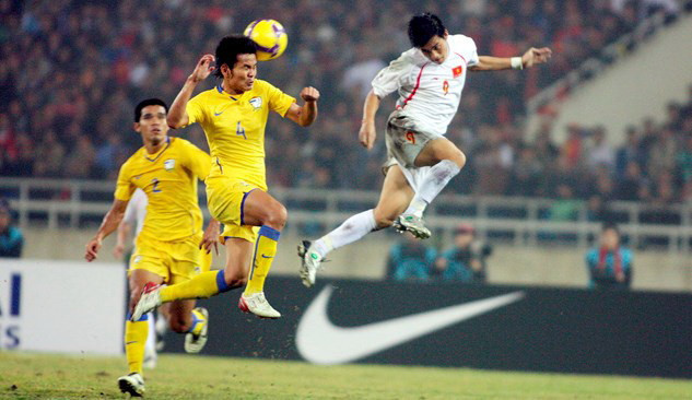 Sau thành công tại AFF Cup 2008, Công Vinh đã có giá 7 tỷ đồng ~ 350.000$ ở thời điểm đó. Ảnh: Internet
