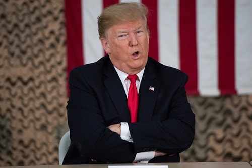 Tổng thống Mỹ Donald Trump. Ảnh: Politico.