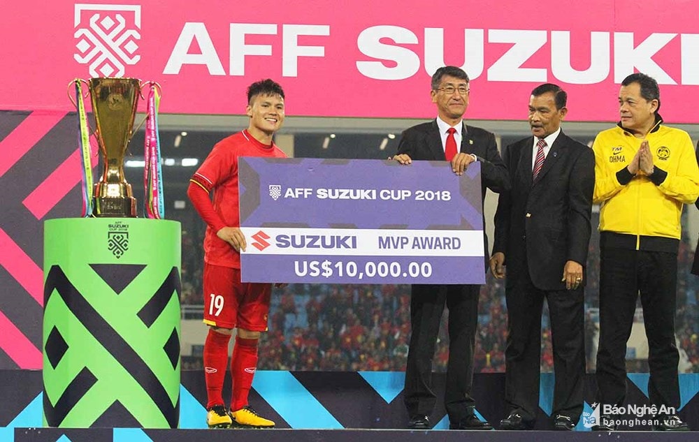 Quang Hải in dấu ấn 37% các bàn thắng của 3 đội tuyển U23, Olimpic Việt Nam và tuyển quốc gia trong năm 2018