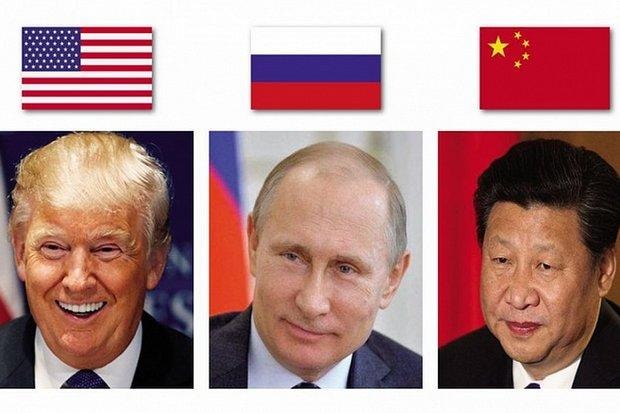 Hội đàm ba bên có thể diễn ra giữa Tổng thống Mỹ Donald Trump với Tổng thống Nga Vladimir Putin và Chủ tịch Trung Quốc Tập Cận Bình. Ảnh: AP