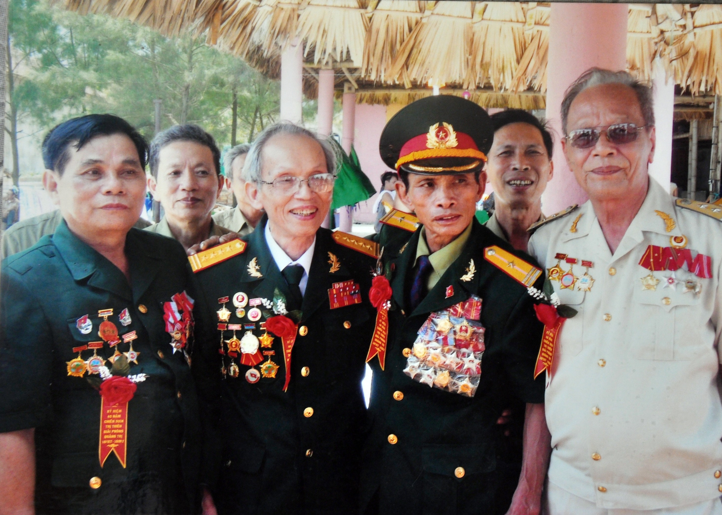 Trung tá Trần Văn Dụ luôn tự hào được có mặt trong 