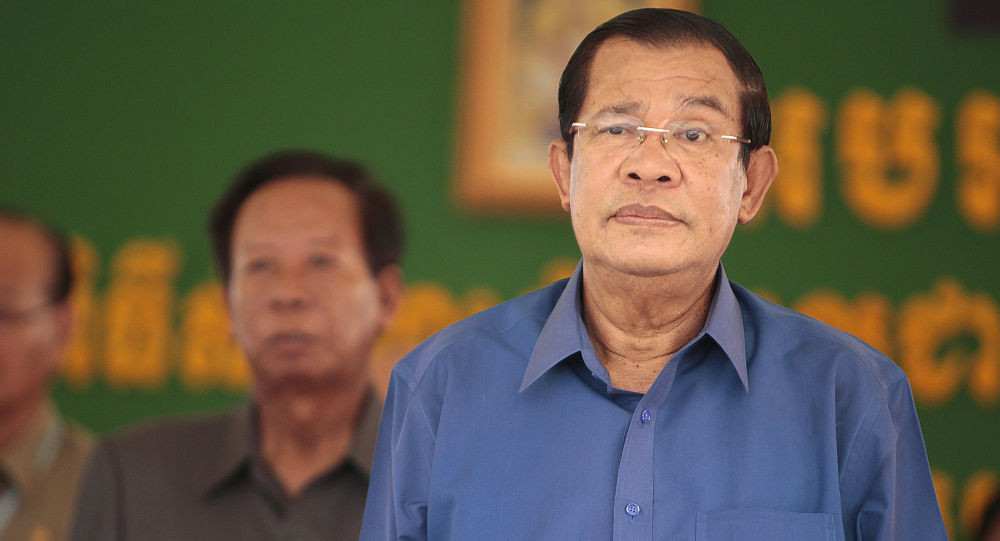 Thủ tướng Campuchia Hun Sen. Ảnh: sputnik