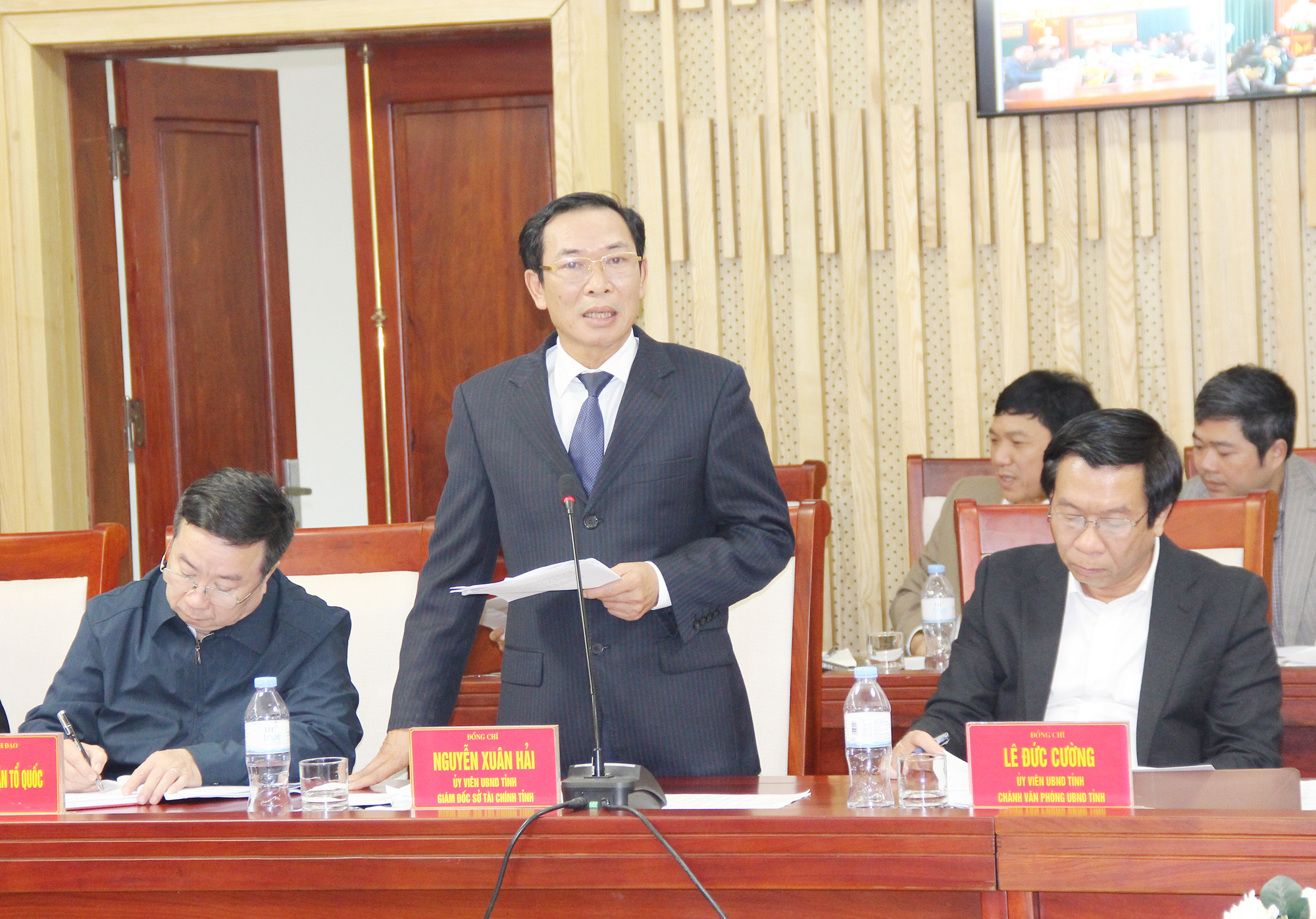 Giám đốc Sở Tài chính Nguyễn Xuân Hải 