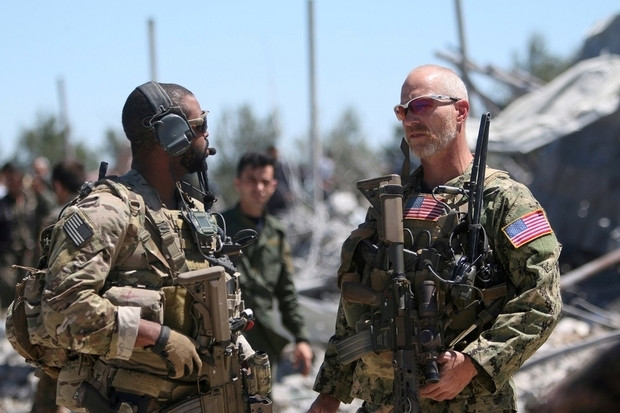 Lính Mỹ tại Syria. Ảnh: Reuters