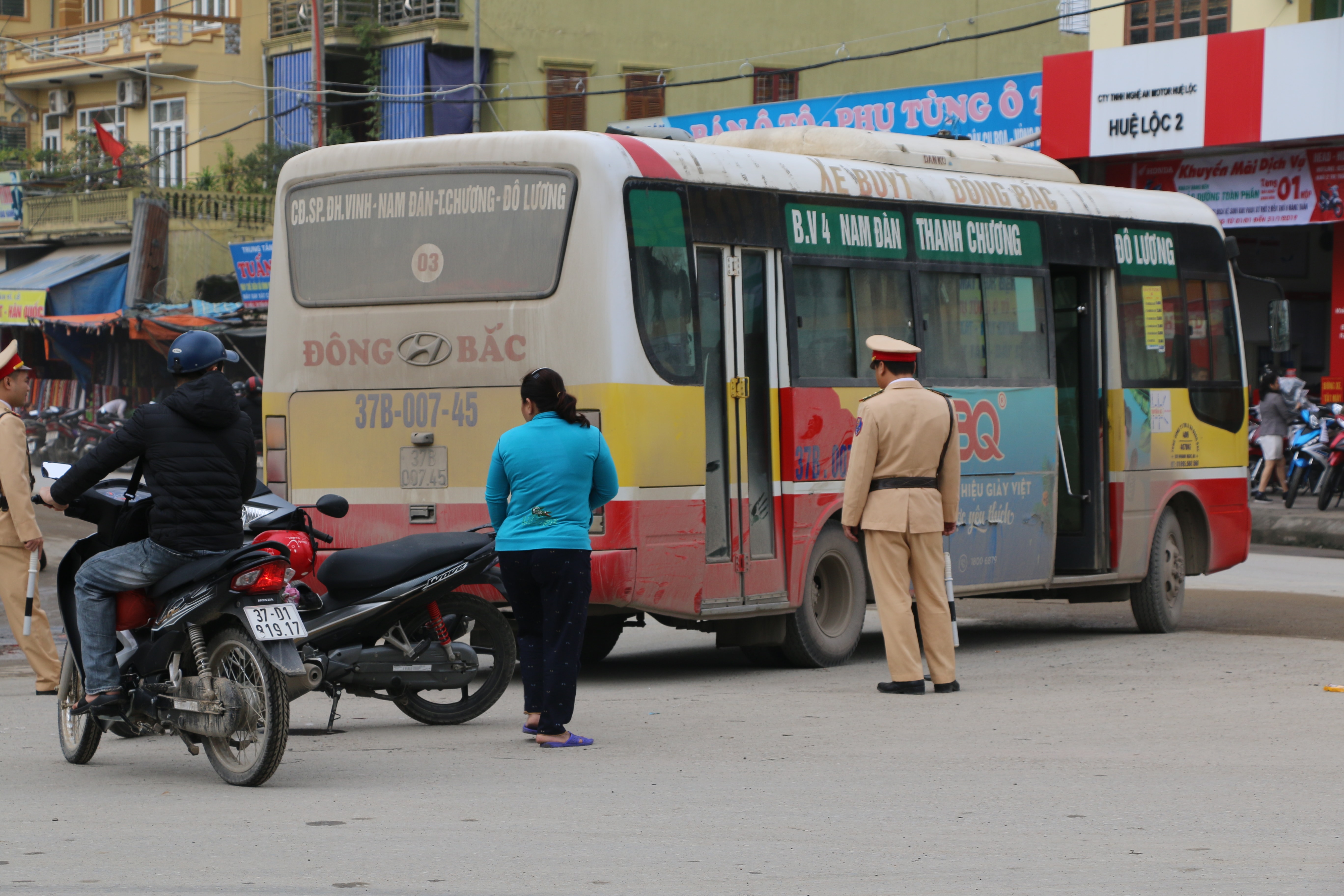 Hiện trường vụ tai nạn. Ảnh: Thúy Hằng