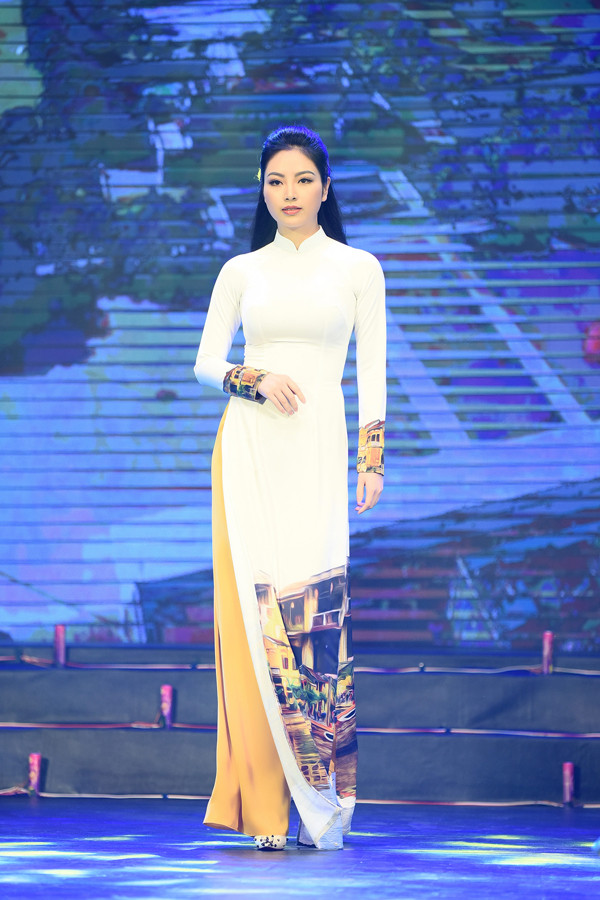 Bạn gái tin đồn Phan Văn Đức diễn áo dài cho Ngọc Hân - 6