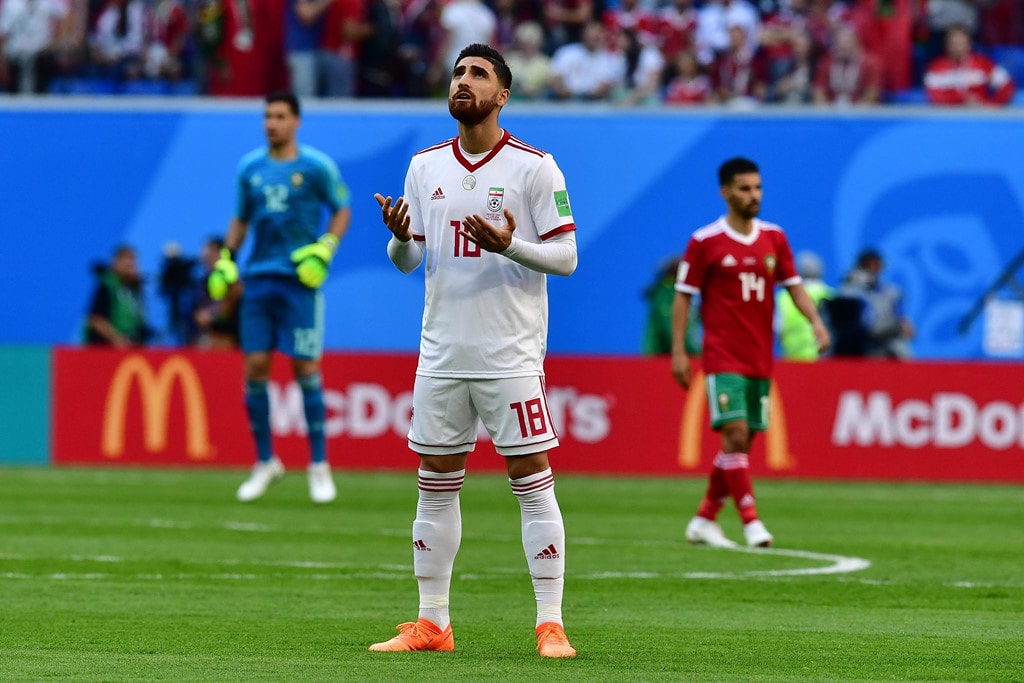 Ngôi sao Jahanbakhsh sắp đối mặt tuyển Việt Nam rất lợi hại. Ảnh: AFC