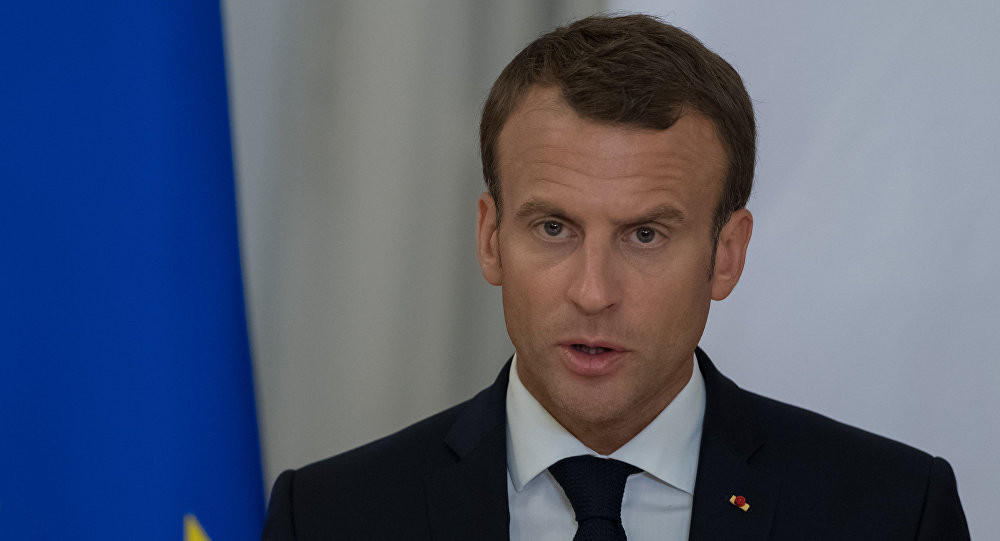 Tổng thống Pháp Emmanuel Macron. Ảnh: Sputnik