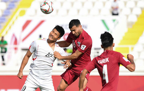 Đội tuyển Qatar đang là “ngựa ô” của Asian Cup 2019. Điều này khiến cho cả Liên đoàn bóng đá nước này và FIFA thở phào nhẹ nhõm (ảnh AFC)