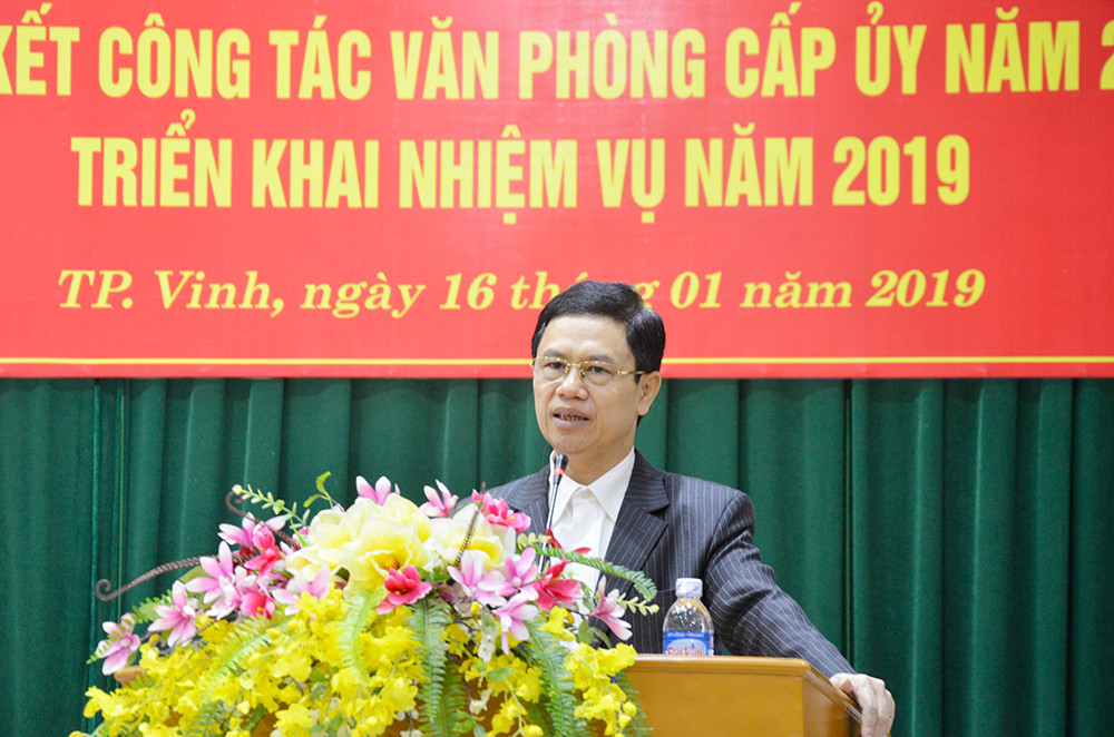 Phó Bí thư Thường trực Tỉnh ủy Nguyễn Xuân Sơn đề nghị 