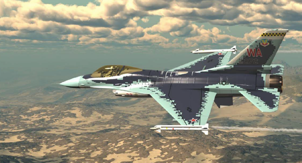 F-16C sẽ bắt chước tổ hợp hàng không Nga trong các trận chiến trên không.
