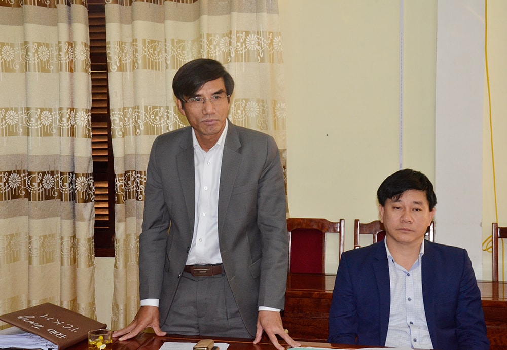 Chủ tịch UBND thị xã Cửa Lò Doãn Tiến Dũng