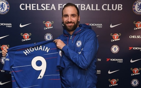 ban the thao tin sang 24/1: higuain gia nhap chelsea hinh 1