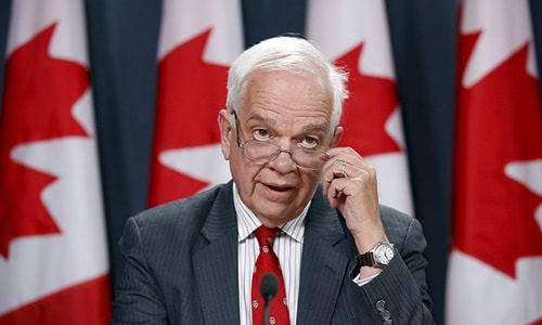 Đại sứ Canada tại Trung Quốc John McCallum. Ảnh: Reuters.