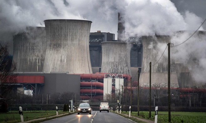 Nhà máy điện than Niederaussem ở Đức /// AFP