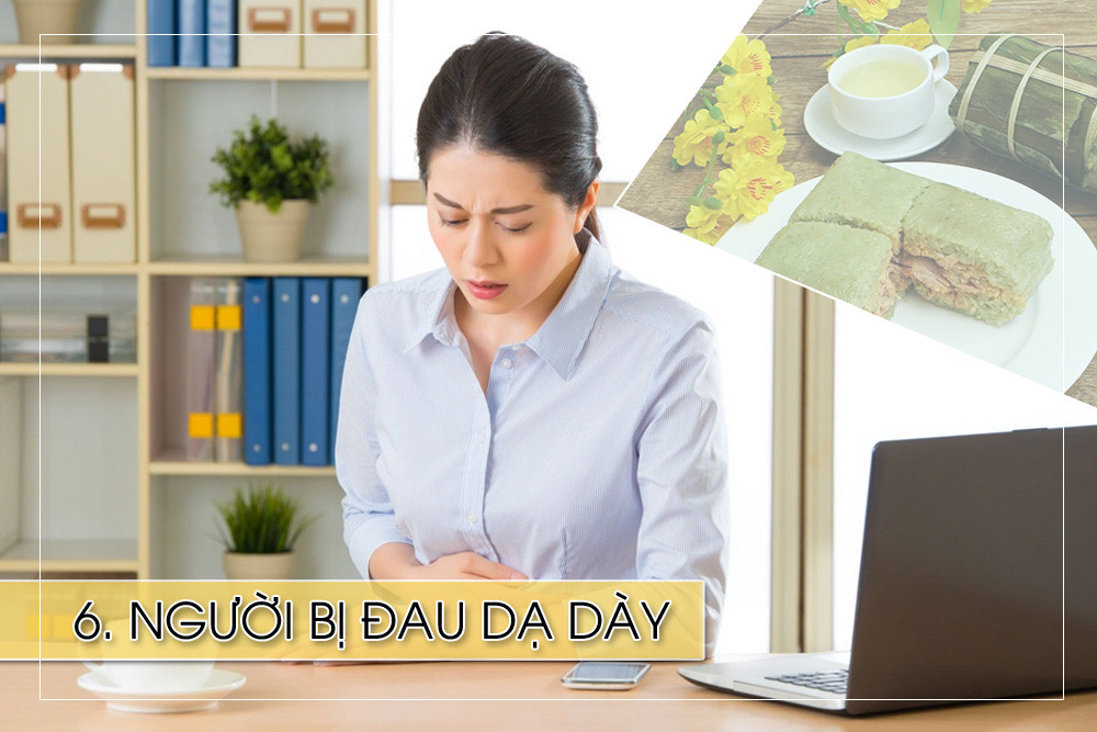 Bánh chưng chứa gạo nếp và đỗ xanh thực sự không tốt cho người đau dạ dày bởi 2 nguyên liệu này sẽ tạo ra hơi khiến người bệnh đầy bụng, khó chịu, ợ chua, khó tiêu...