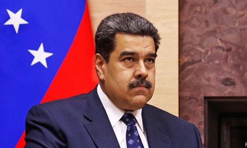 Tổng thốngVenezuela Nicolas Maduro. Ảnh: AP.